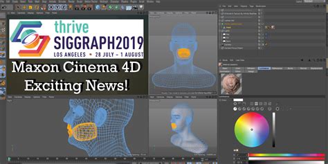 Maxon Cinema 4d News From Siggraph 2019 And Maxon 3d Motion Design Tour