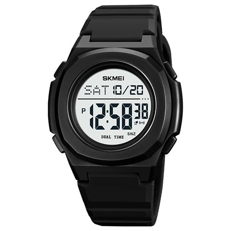 Skmei Jam Tangan Pria Digital Sport Watch Alarm El Light Waterproof