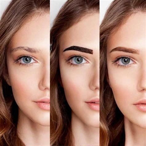 Powder Brow Or Ombre Eyebrow Tattoo Elite Look