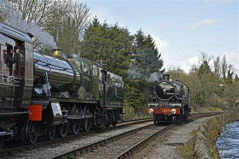 GWR Steam GWR Castle Class No 4079 Pendennis Castle Sta Flickr