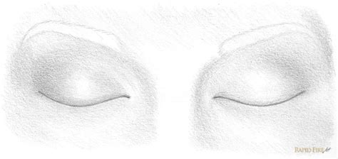 How To Draw Closed Eyes Rapidfireart