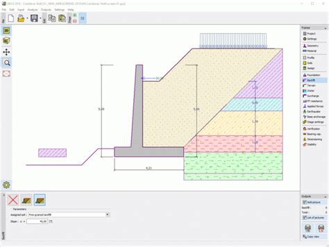 Free Retaining Wall Design Spreadsheet Db Excel