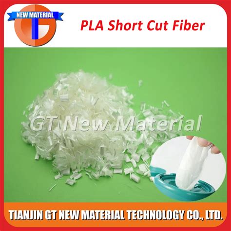 Polylactic Acid Fiber Corn Fiber PLA Short Cut Fiber For Paper