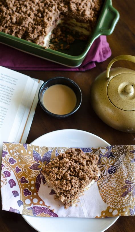 Cinnamon Coffee Cake With Streusel Crumb Topping • Go Go Go Gourmet