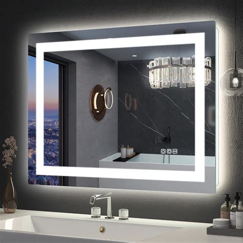 Amazon SBAGNO LED Bathroom Vanity Mirror With Lights 32x24