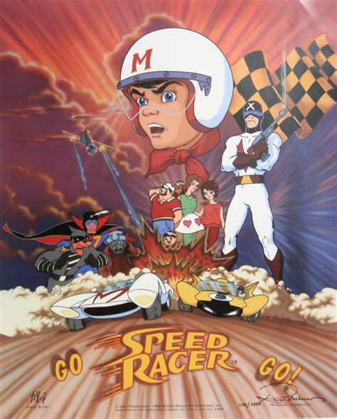 Sold Price Tatsunoko Productions Go Speed Racer Go Poster Invalid