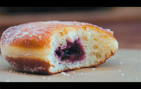 Wild Flour Bakerys Jammy Donuts Edible Green Mountains