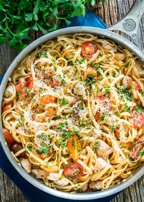 Jacked Up Chicken Scampi With Linguine And A Giveaway Jo Cooks