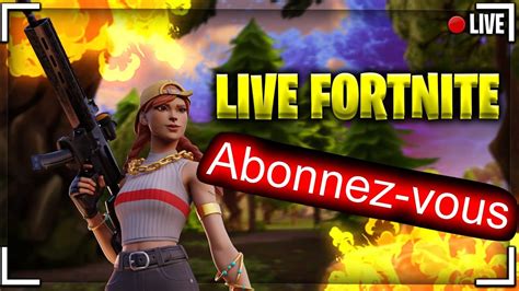 Live Fortnite Chapitre Abonner J Offre Un Skin Partie Solo