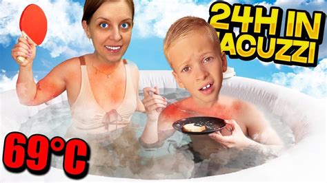 24 ORE în JACUZZI cu Familia Melimi YouTube