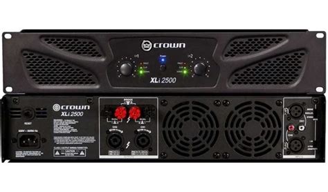 CROWN XLi 2500 Amplificador Descubre Este Maravilloso Amplificador