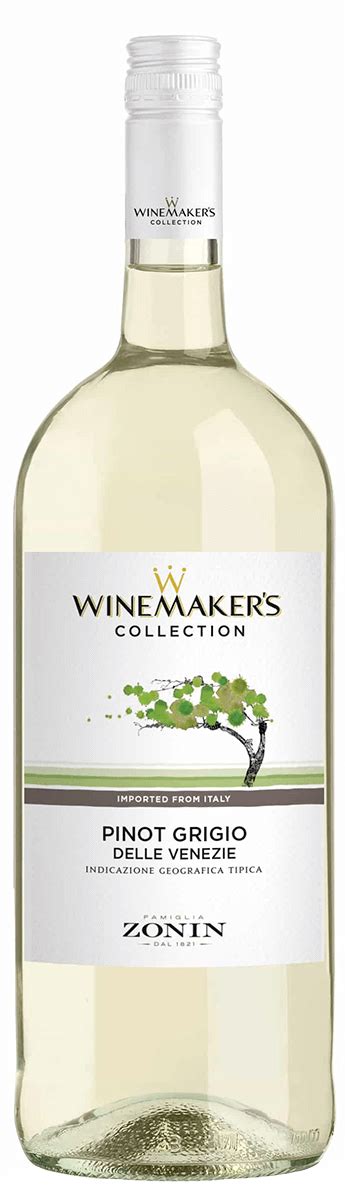 Zonin Winemaker S Collection Pinot Grigio 1 5 L Bremers Wine And Liquor