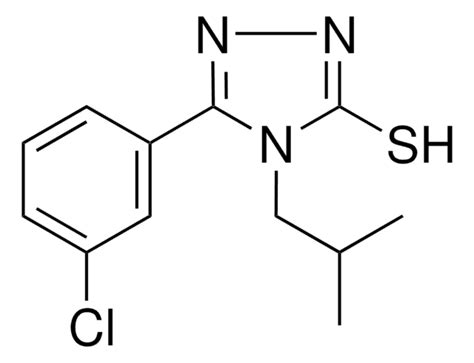 5 3 CHLOROPHENYL 4 ISOBUTYL 4H 1 2 4 TRIAZOLE 3 THIOL AldrichCPR