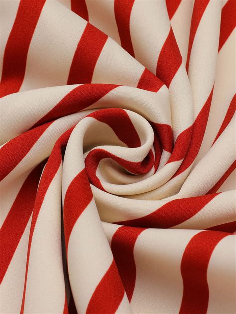 Red And White Vertical Stripes