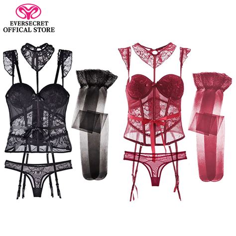 Lace Lingerie With Suspenders Legging Mesh Sexy Gathering Waistcoat Steel Chest Pad Temptation