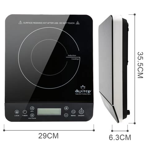 Duxtop Portable Induction Cooktop Countertop Burner Induction Hot Plate With Lcd Sensor Touch