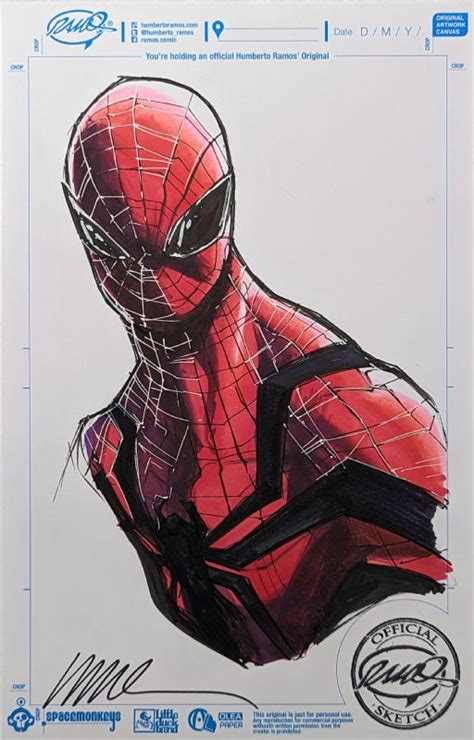 Superior Spider Man By Humberto Ramos In Jeffrey Chang S Sketches