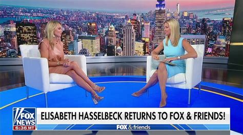 Elisabeth Hasselbeck Returns To Fox And Friends Expresses Concern