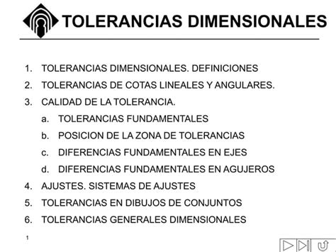 Tolerancias Dimensionales Ppt