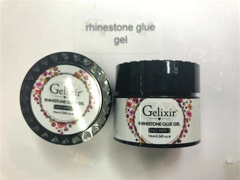 Gelixir Rhinestone Glue Gel No Wipe Oz Or Oz On Sale Ebay