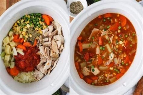 Slow Cooker Turkey Vegetable Soup So Versatile Spend With Pennies