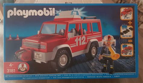 Playmobil Feuerwehrvorausfahrzeug Neu Ovp Misb Feuerwehr