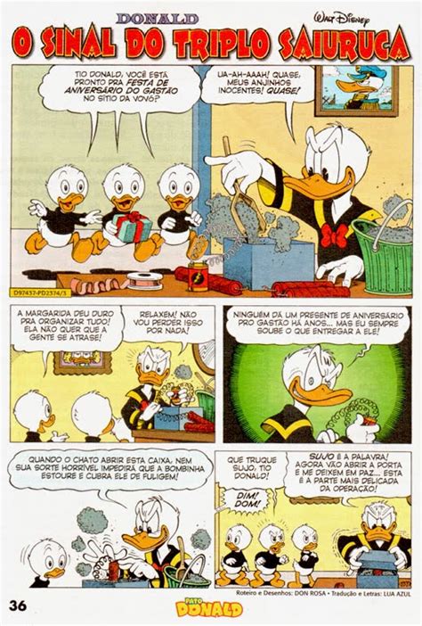 Blog Do Xandro Preview Hq Pato Donald Setembro