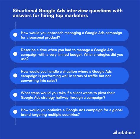 Google Ads Interview Questions Adaface