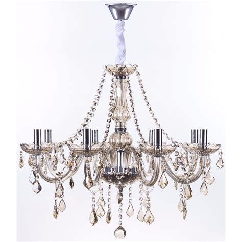 Lustre De Cristal Para L Mpadas Maria Thereza Shinelux Champagne