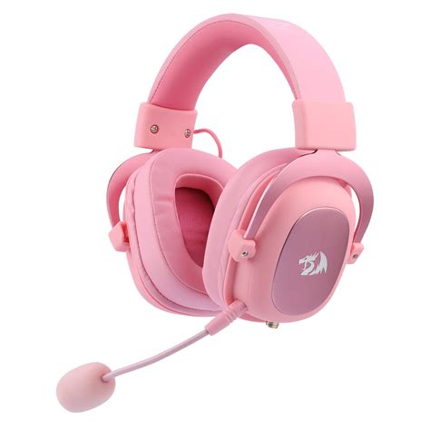 Redragon H510pink Zeus Wired Gaming Headset 71 Surround Detachable Redragon Zone