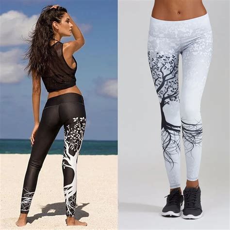 New Hot Women Yoga Running Pants Clothes Dance Cropped Leggings Trousers Yoga Pants Sports Roupa