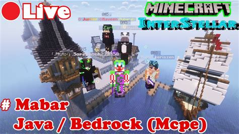 Renovasi Markas Server Mabar Java Bedrock Live Minecraft Youtube