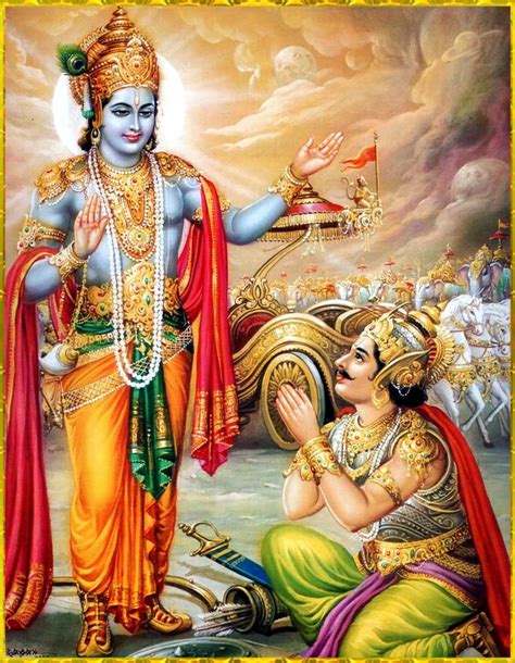 Krishna Arjuna Bhagavad Gita Krishna Art Krishna