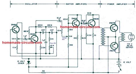 Simple Pure Sine Wave Inverter Circuit Diagram Inverter Wave