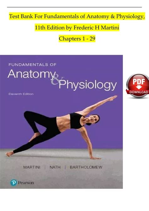 Test Bank For Fundamentals Of Anatomy And Physiology 11th Edition By