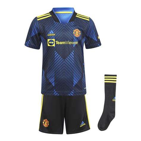 Adidas Manchester United 3rd Mini Kit 2021 2022 Sport From Excell