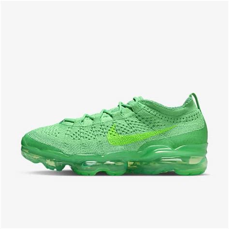 Green Vapormax Shoes