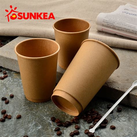 Sunkea Customized Food Container Double Wall Paper Cup Disposable Cup And Paper Cup Price