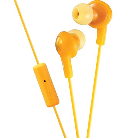 Jvc Ha Fr6 Gumy Plus Earbuds Orange Ha Fr6d Bandh Photo Video