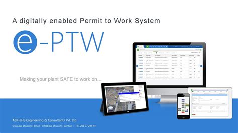 Digitizing Your Ptw Permit To Work Process E Ptw Software Ask Ehs