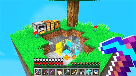 Minecraft Survie Un Seul Chunk Youtube