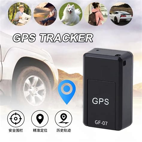 Gf Mini Rastreador De Coche Gps Localizador Antirrobo En Tiempo Real