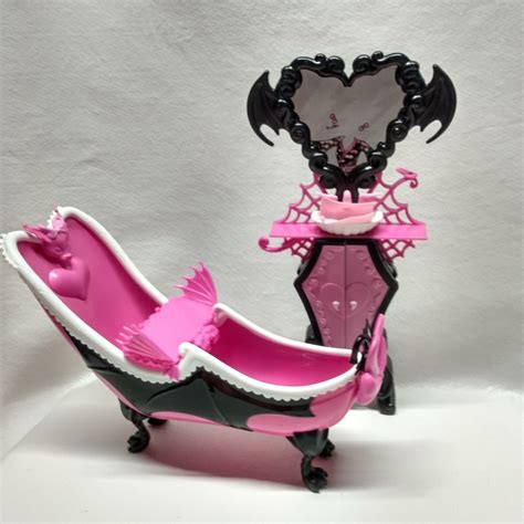 Monster High Draculaura Powder Room Playset Collector Doll Etsy