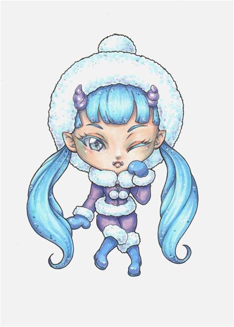 Chibi 25 Yeti By Bella Ran On Deviantart