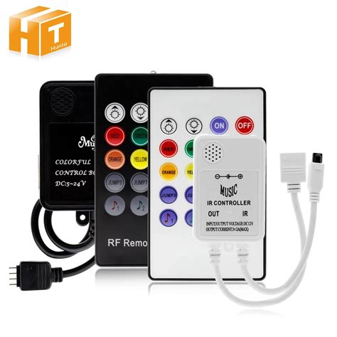 Led Music Ir Rf Controller Keys Remote Controllers For Rgb