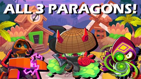 Btd New Paragon Ninja Monkey Gameplay All Paragons At Once Youtube