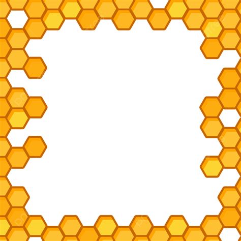 Honeycomb Clipart Border