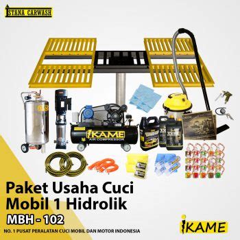 Paket Alat Usaha Cuci Mobil Hidrolik Mbx Ikame The Best Equipment