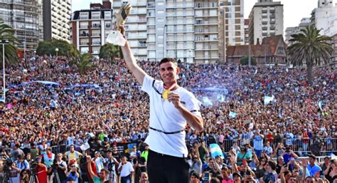 Mar Del Plata Vivió Una Multitudinaria Fiesta En El Recibimiento Al