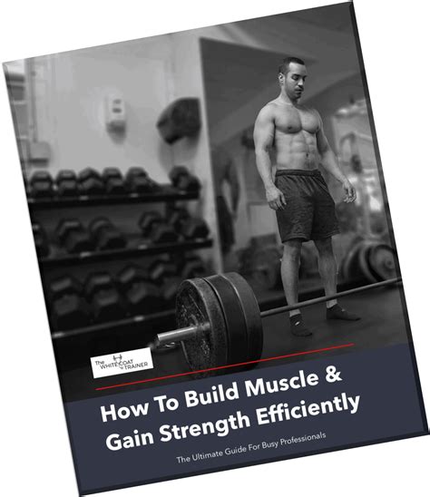 The Wcts How To Build Muscle And Gain Strength Efficiently E Book The White Coat Trainer